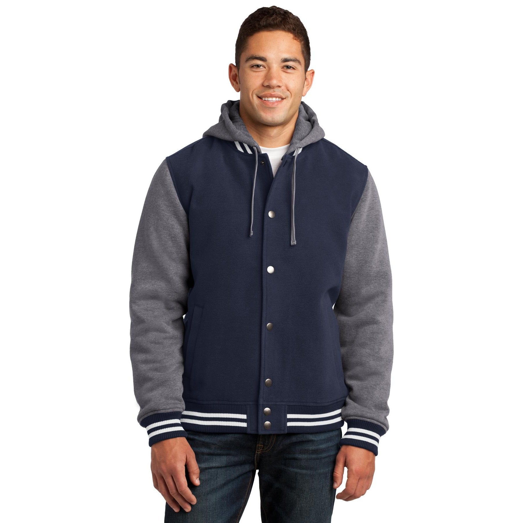 Sport-Tek-Sport-Tek® Insulated Letterman Jacket. JST82-MedTech-2